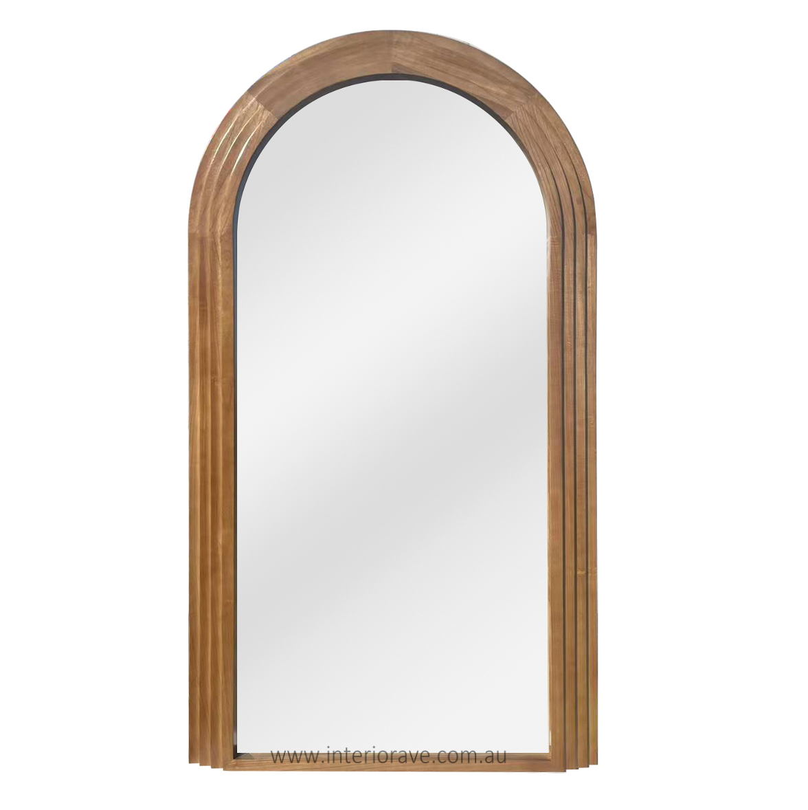 Sierra Arched Step Mirror - Oakwood