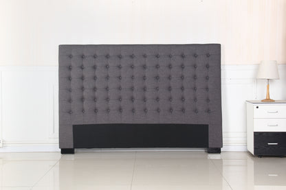 King Size | Cilantro Bed Headboard - Charcoal