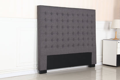 Queen Size | Cilantro Bed Headboard - Charcoal