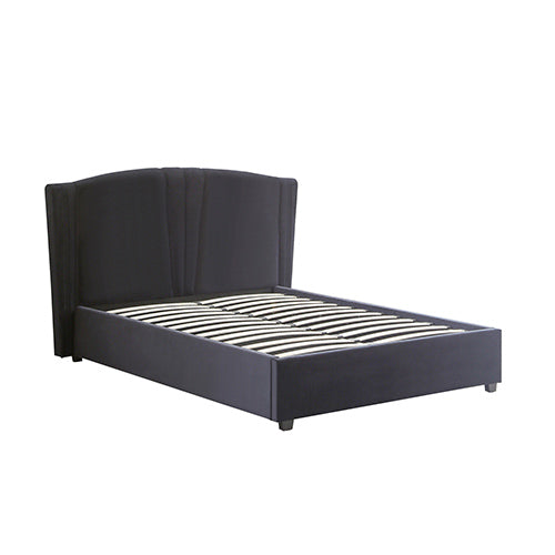 Roman Double Gas Lift Bed Frame - Black