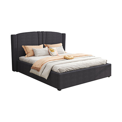 Roman Queen Gas Lift Bed Frame - Black