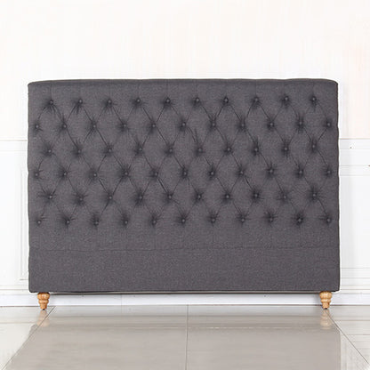 King Size | Provincial Bed Headboard - Charcoal