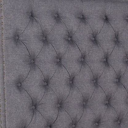 King Size | Provincial Bed Headboard - Charcoal