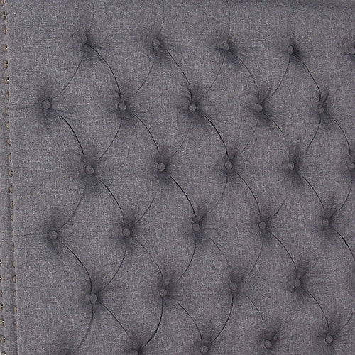 Queen Size | Provincial Bed Headboard - Charcoal