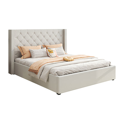Veronica Double Gas Lift Bed Frame - Grey