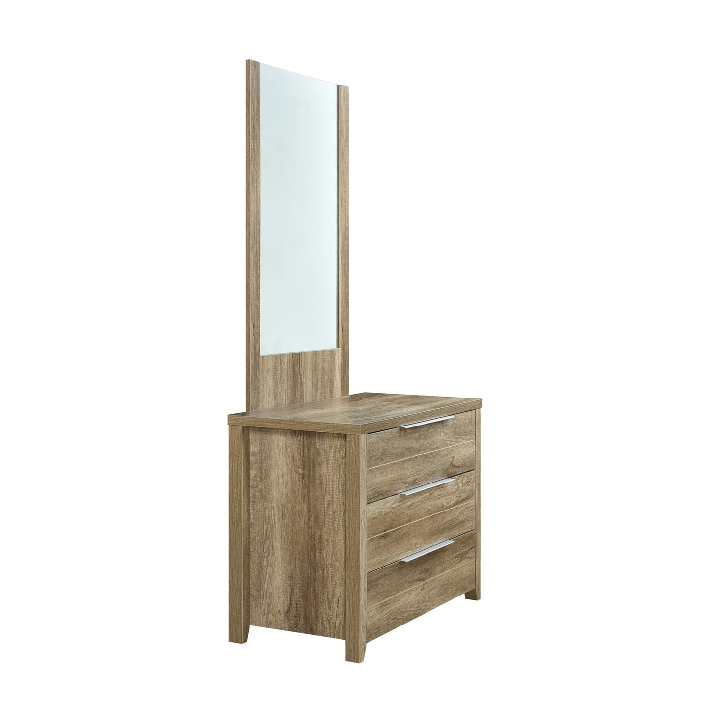 Cielo 3 Drawer with Mirror - Oak