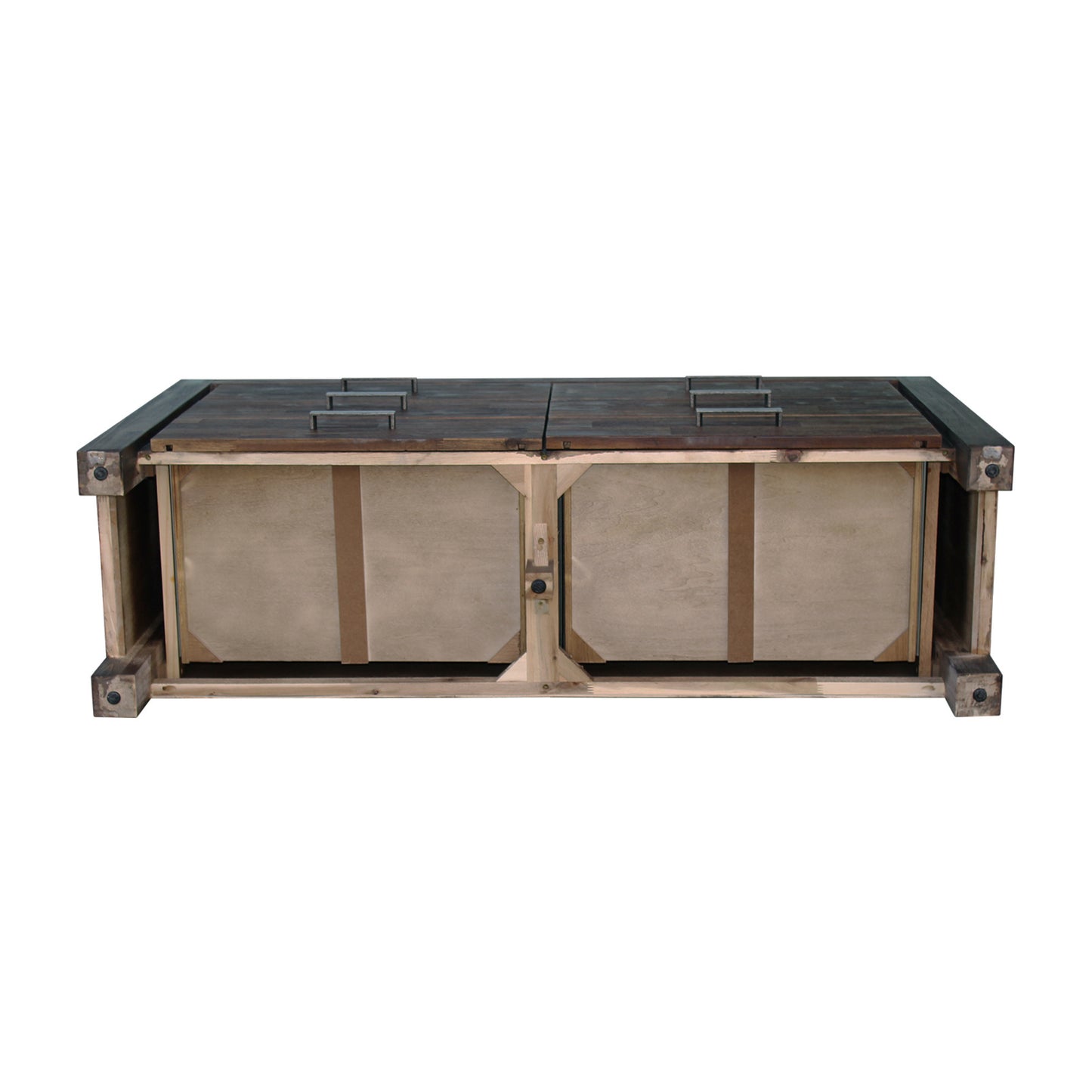 Nowra 6 Drawer with Mirror - Chocolate