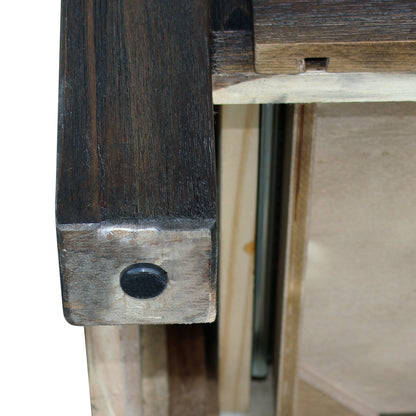 Nowra 6 Drawer with Mirror - Chocolate