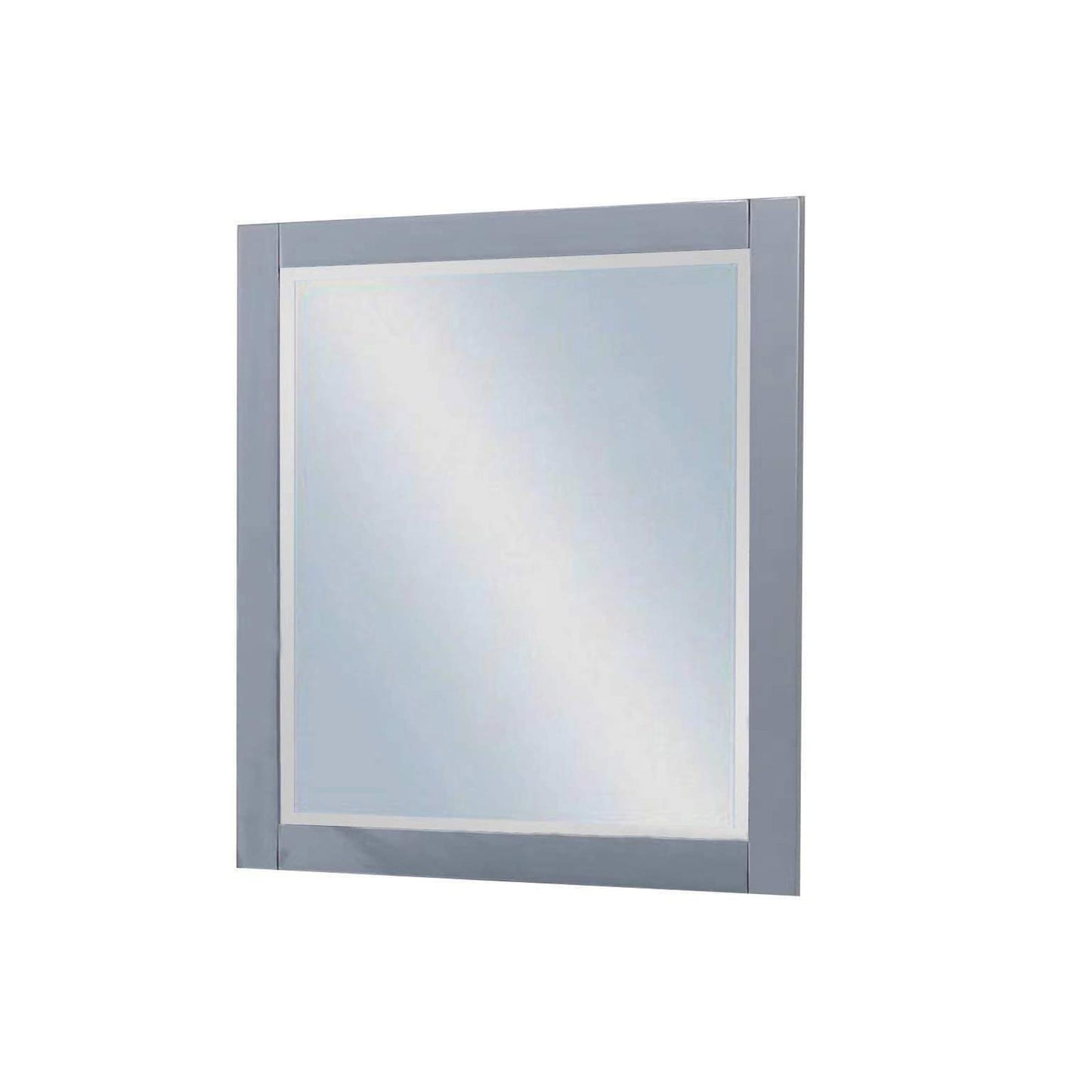 Spencer 6 Drawer with Mirror - Grey