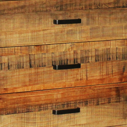 Woodstyle 6 Drawer with Mirror - Vintage Light Brown