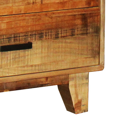 Woodstyle 6 Drawer with Mirror - Vintage Light Brown