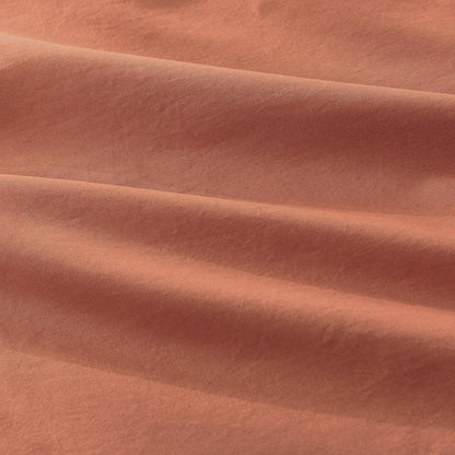 Vintage Washed Cotton Fitted Sheet Combo Set – Brick