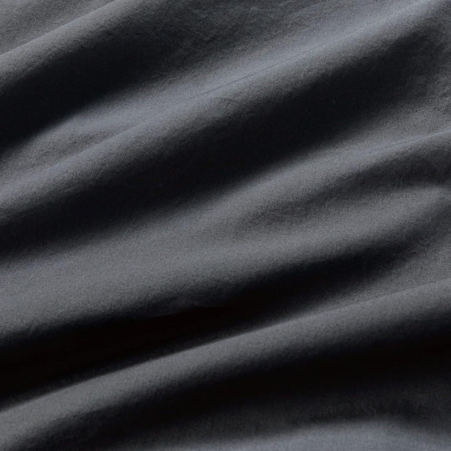 Vintage Washed Cotton Fitted Sheet Combo Set – Charcoal