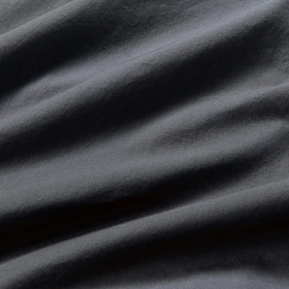 Vintage Washed Cotton Fitted Sheet Combo Set – Charcoal