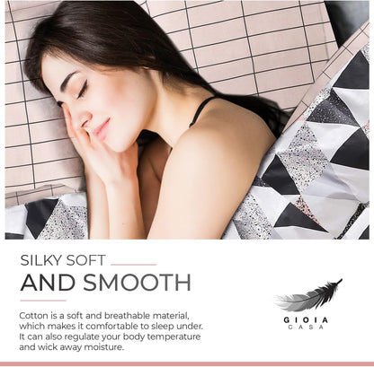 Annie Cotton Quilt Cover Set - 3PC