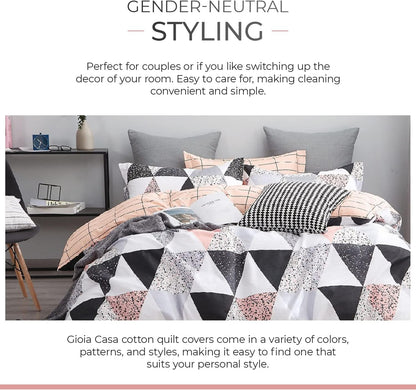 Annie Cotton Quilt Cover Set - 3PC