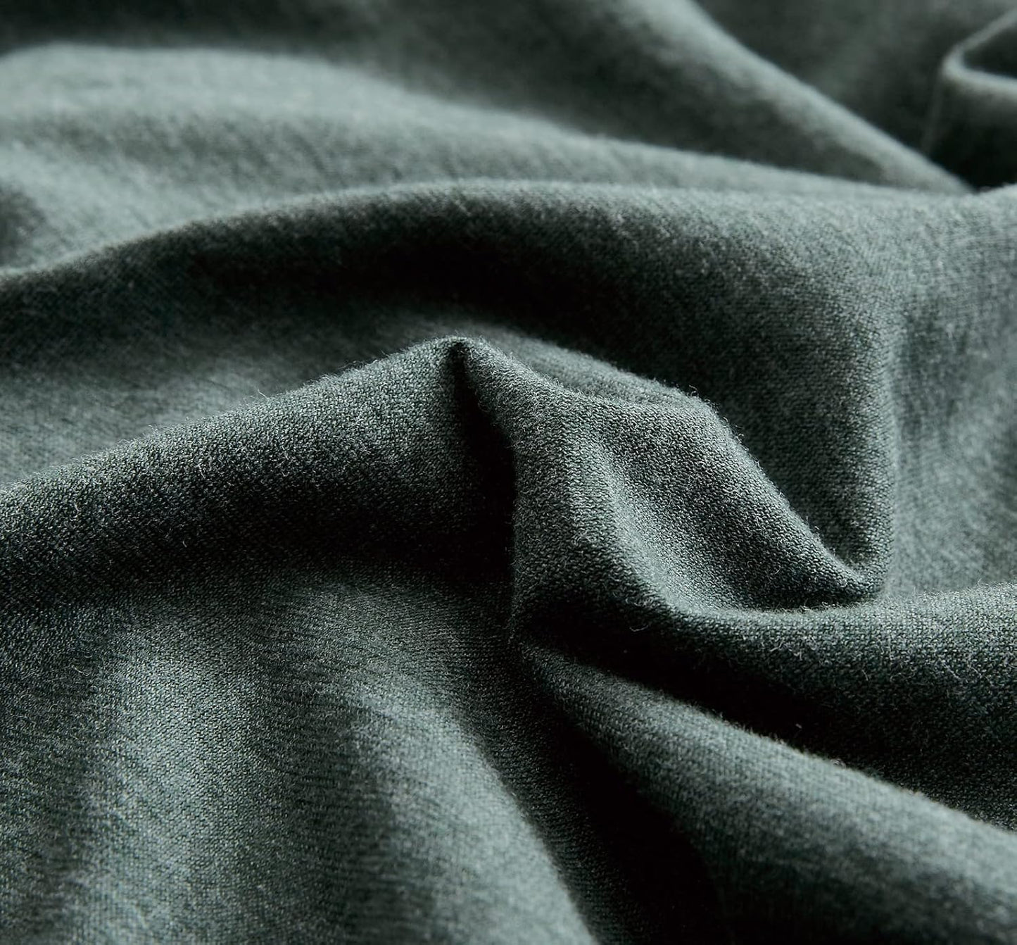 Green Jersey Cotton Quilt Cover Set – 3PC