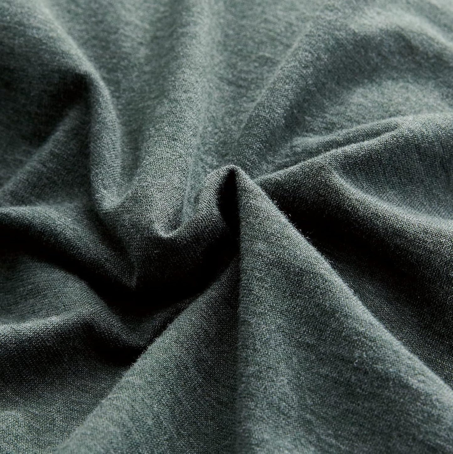 Green Jersey Cotton Quilt Cover Set – 3PC