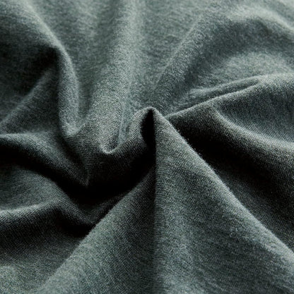 Green Jersey Cotton Quilt Cover Set – 3PC