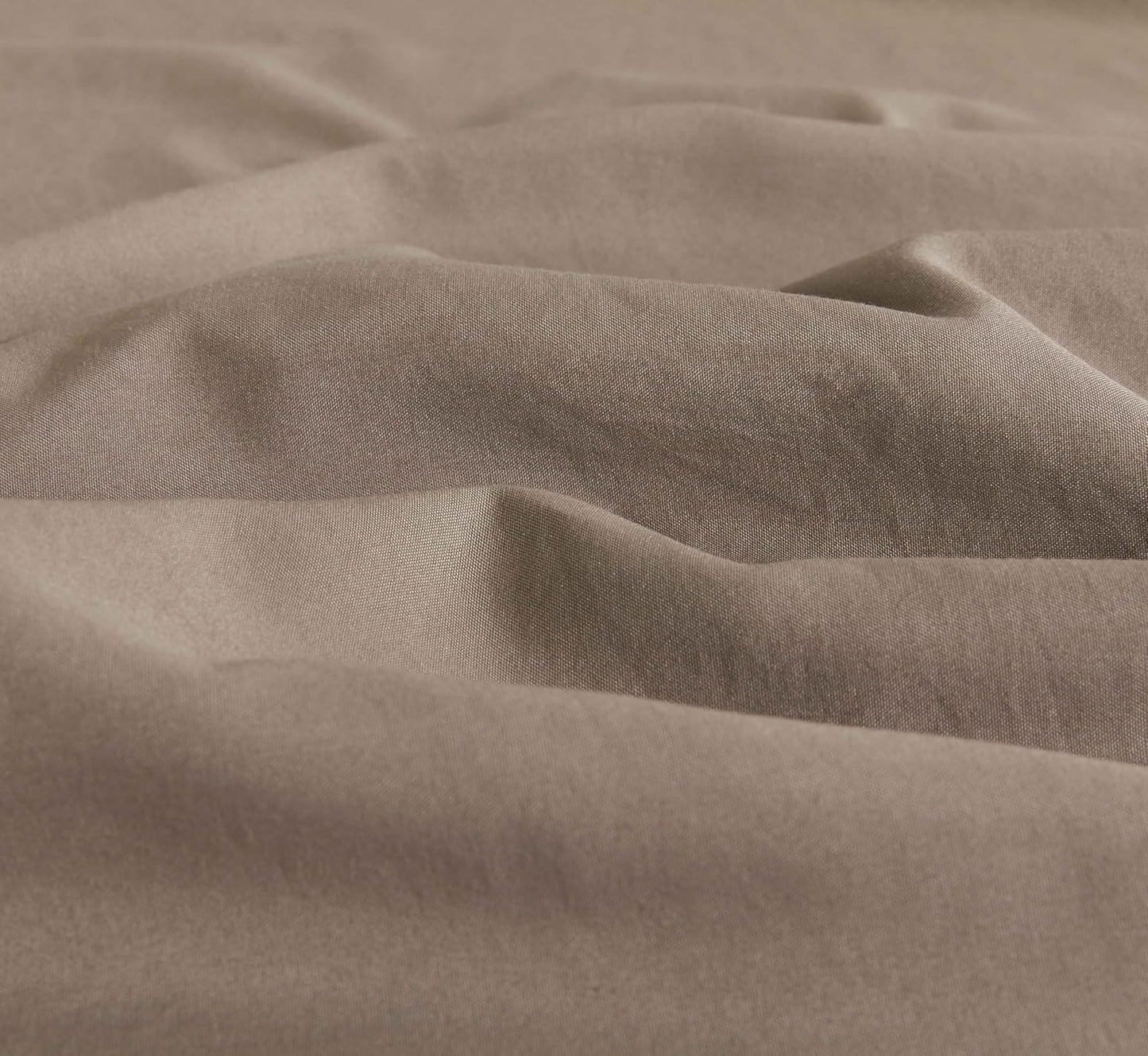 Vintage Washed Microfibre Sheet Set - Truffle