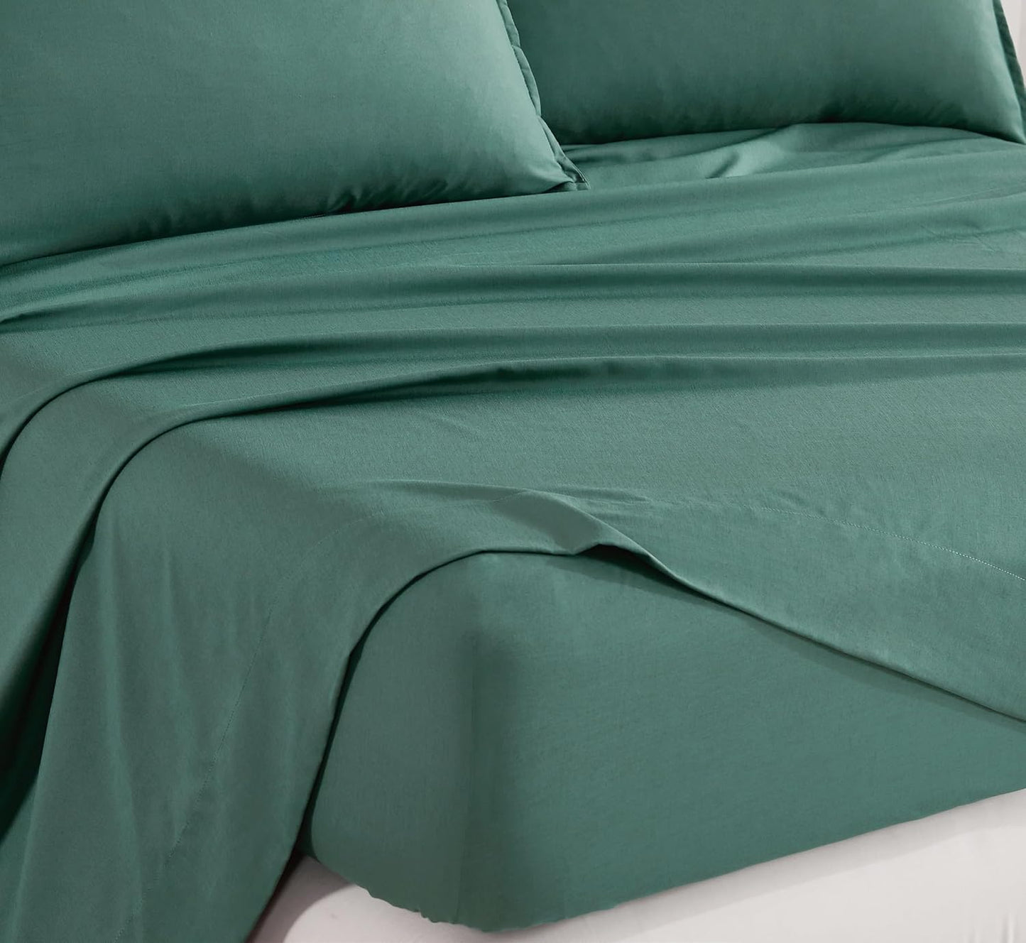 Bamboo Microfibre Sheet Set - Green