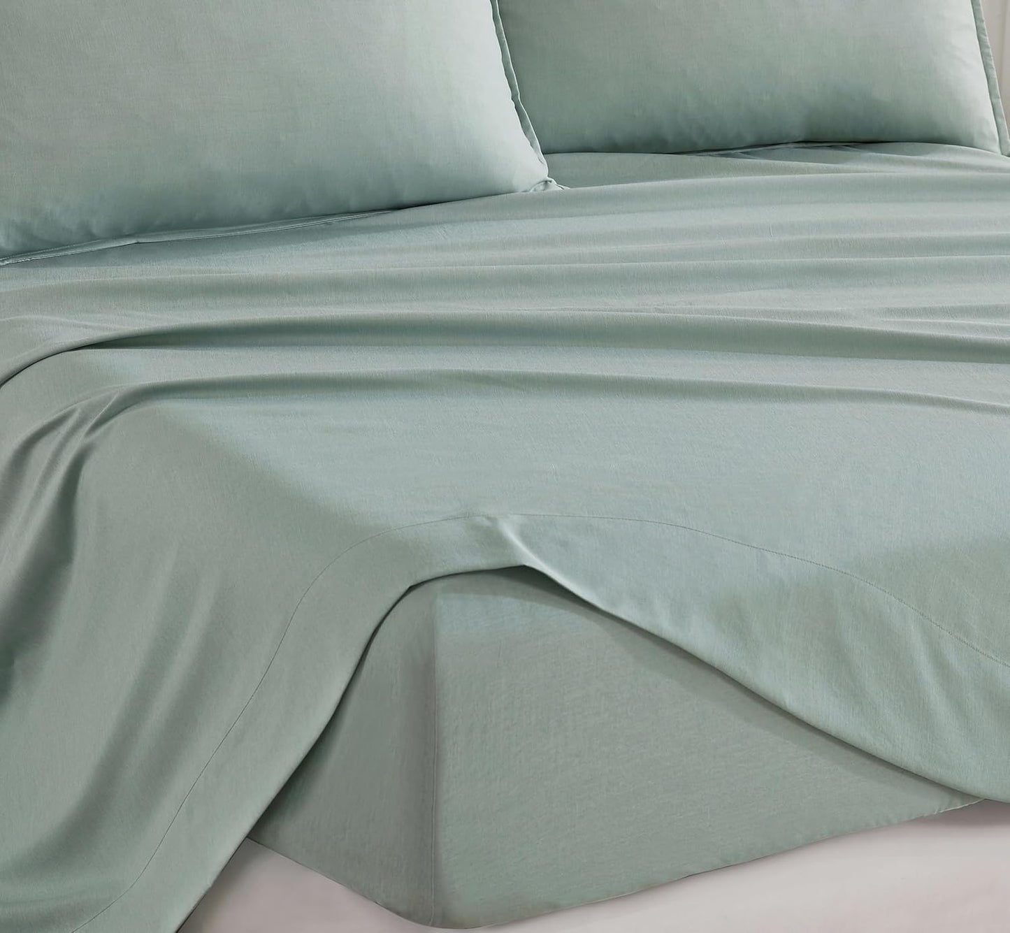Bamboo Microfibre Sheet Set - Sage Green