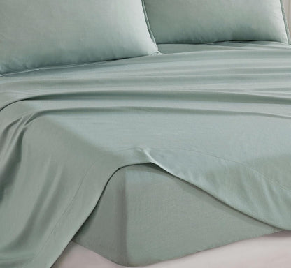 Bamboo Microfibre Sheet Set - Sage Green