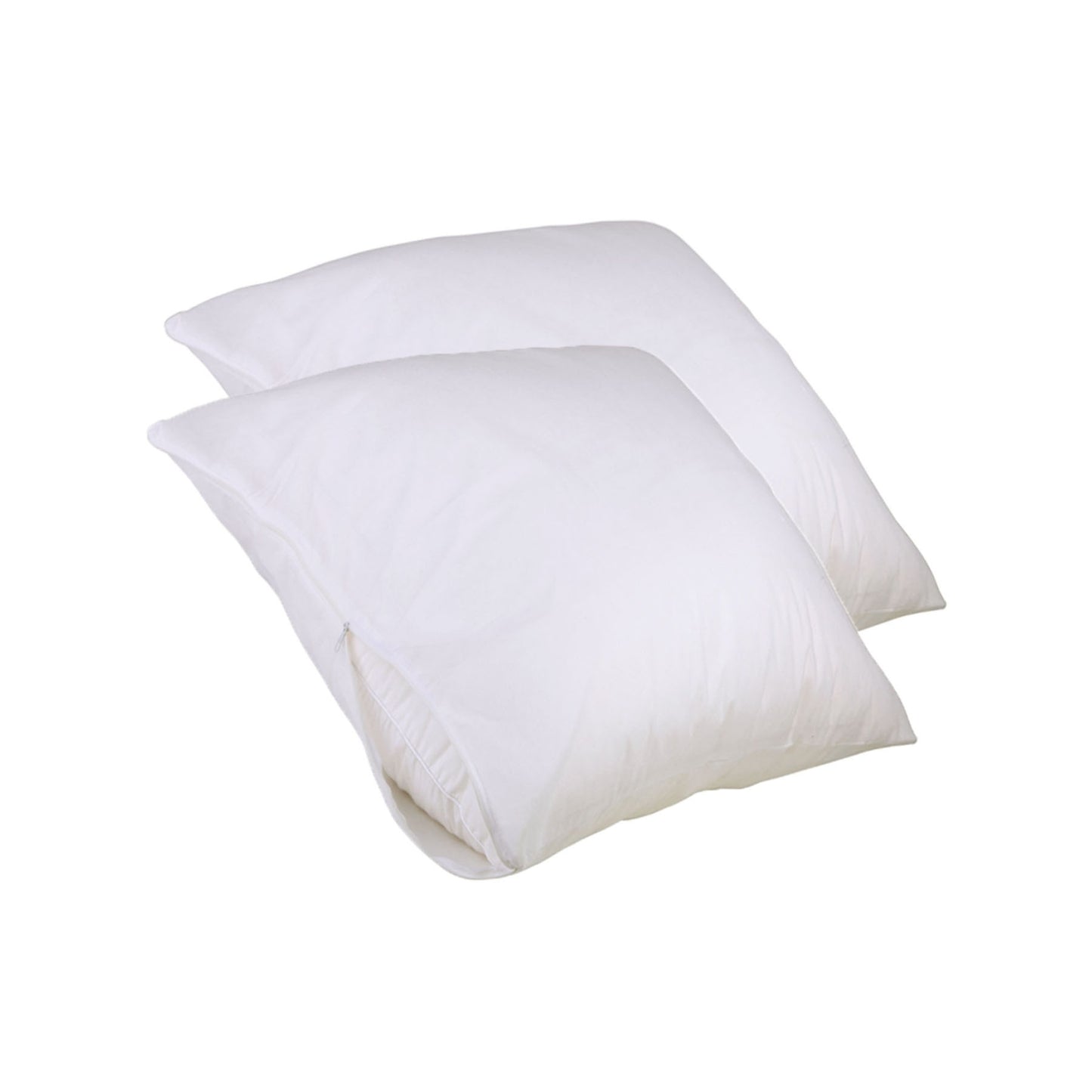 Stain Resistant Pillow Protectors European - Twin Pack