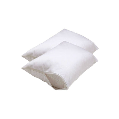 Stain Resistant Pillow Protectors Standard - Twin Pack
