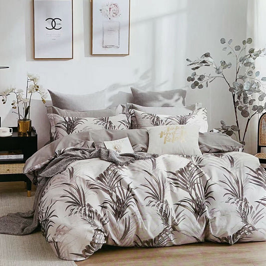 Palm Bay Cotton Quilt Cover Set - 3PC