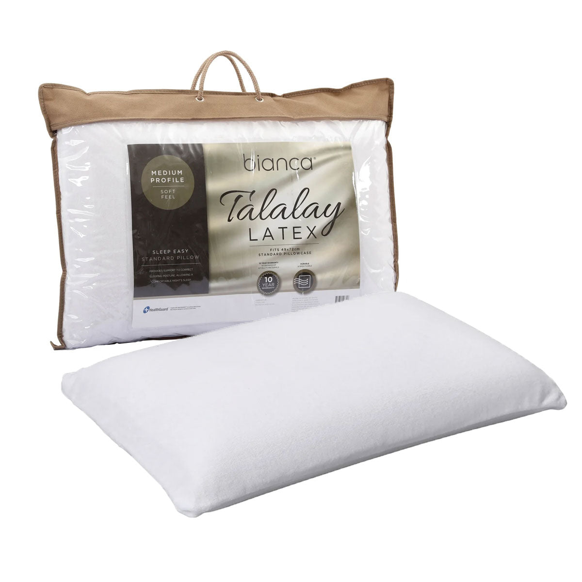Talalay Latex Soft Profile Pillow