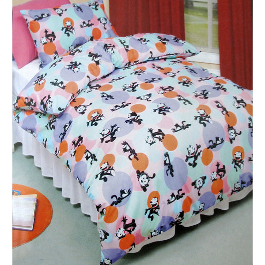 Felix The Cat Quilt Cover Set - 2PC