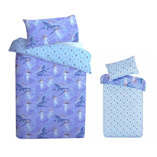Caprice Disney Frozen Elsa Reversible Licensed Quilt Cover Set - 2PC
