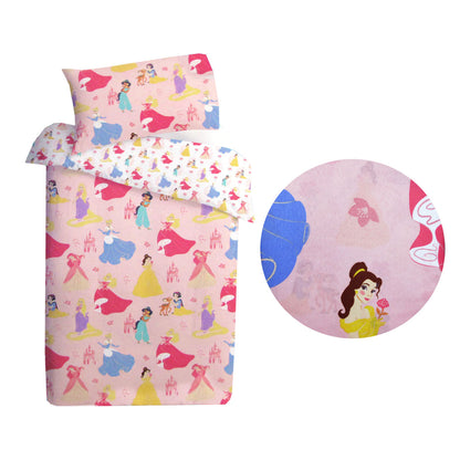 Caprice Disney Princess Reversible Licensed Quilt Cover Set - 2PC