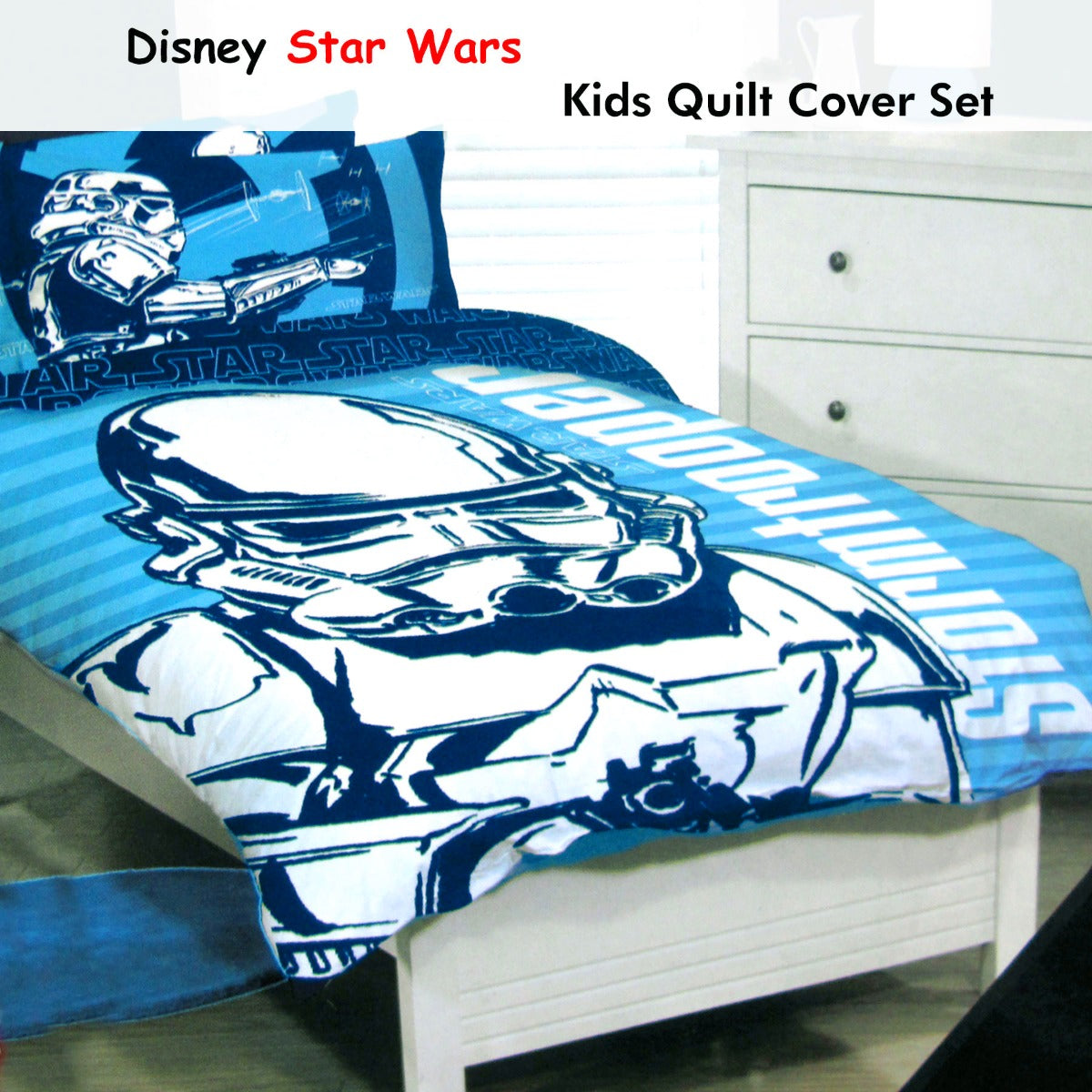 Disney Star Wars Quilt Cover Set - 3PC