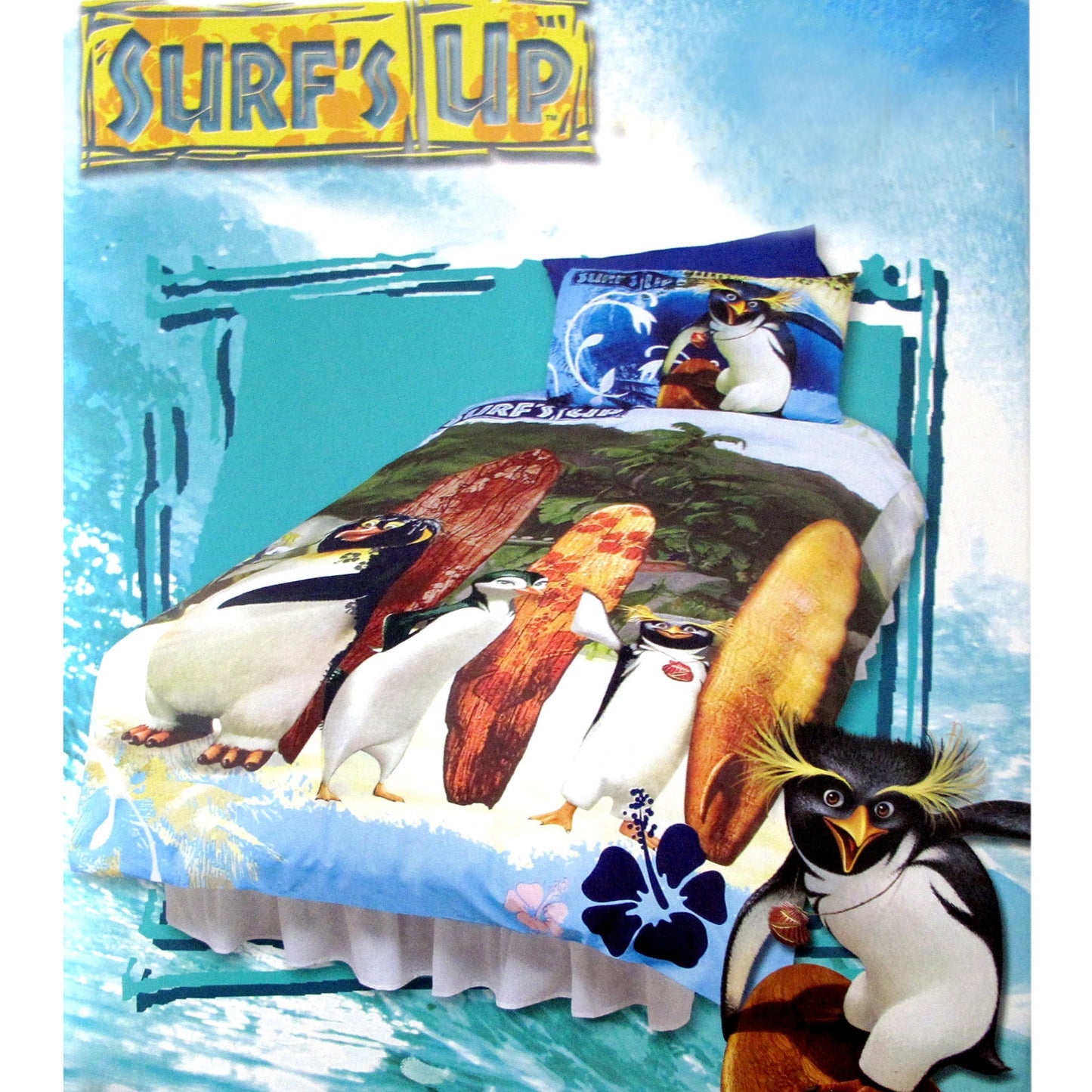 Surf's Up Quilt Cover Set - 2PC