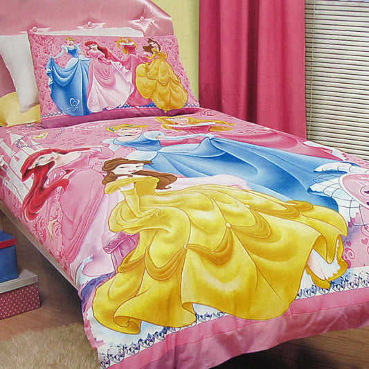Caprice Disney Three Princesses Licensed Quilt Cover Set - 2PC