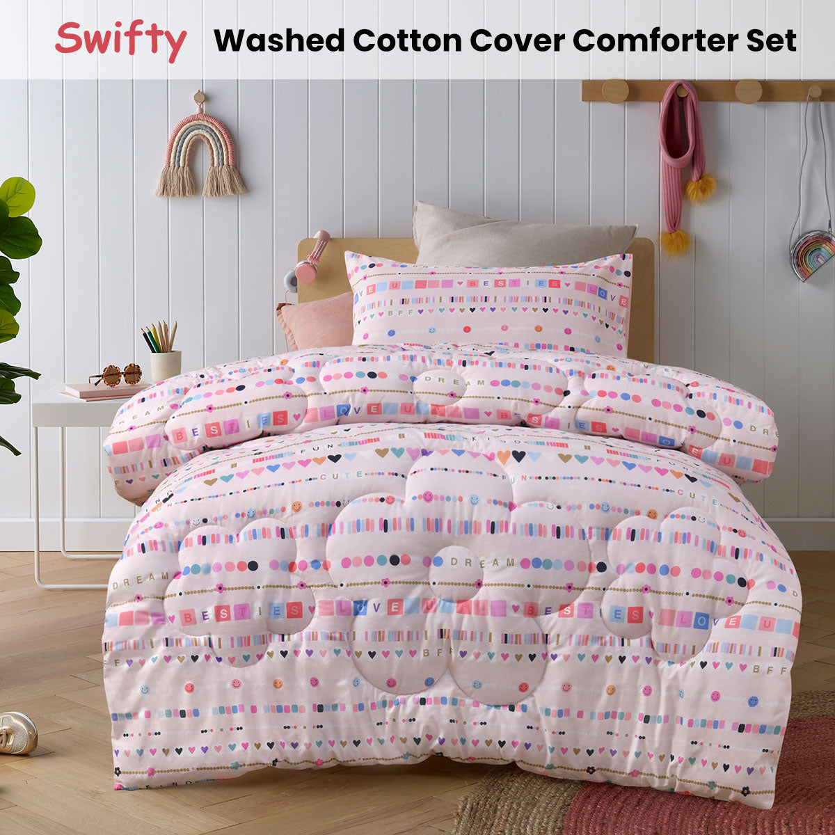Swifty Cotton Comforter Set - 2PC