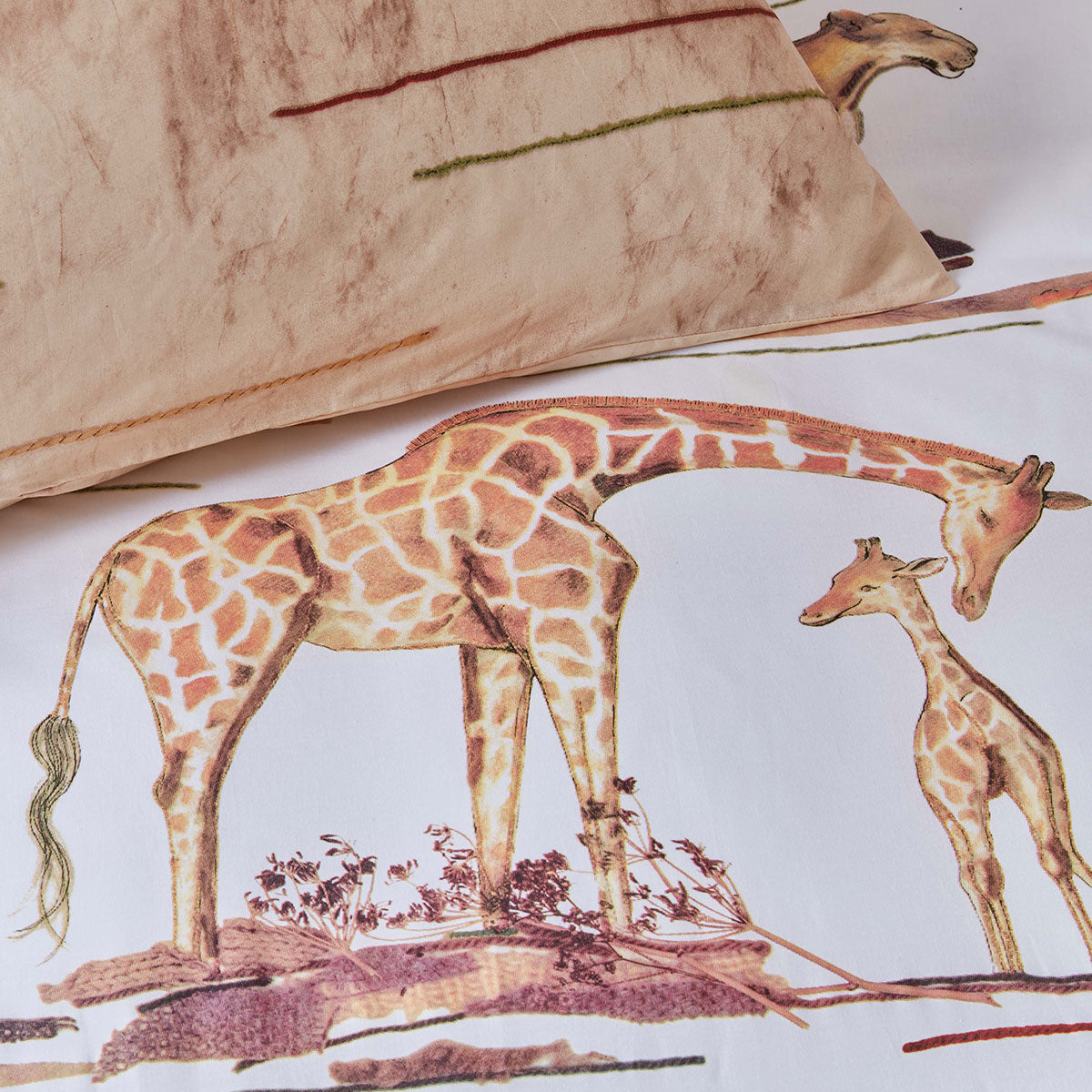 Big Five Natural Cotton Quilt Cover Set - 2PC