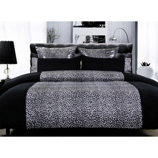 Leopard Quilt Cover Set - 3PC