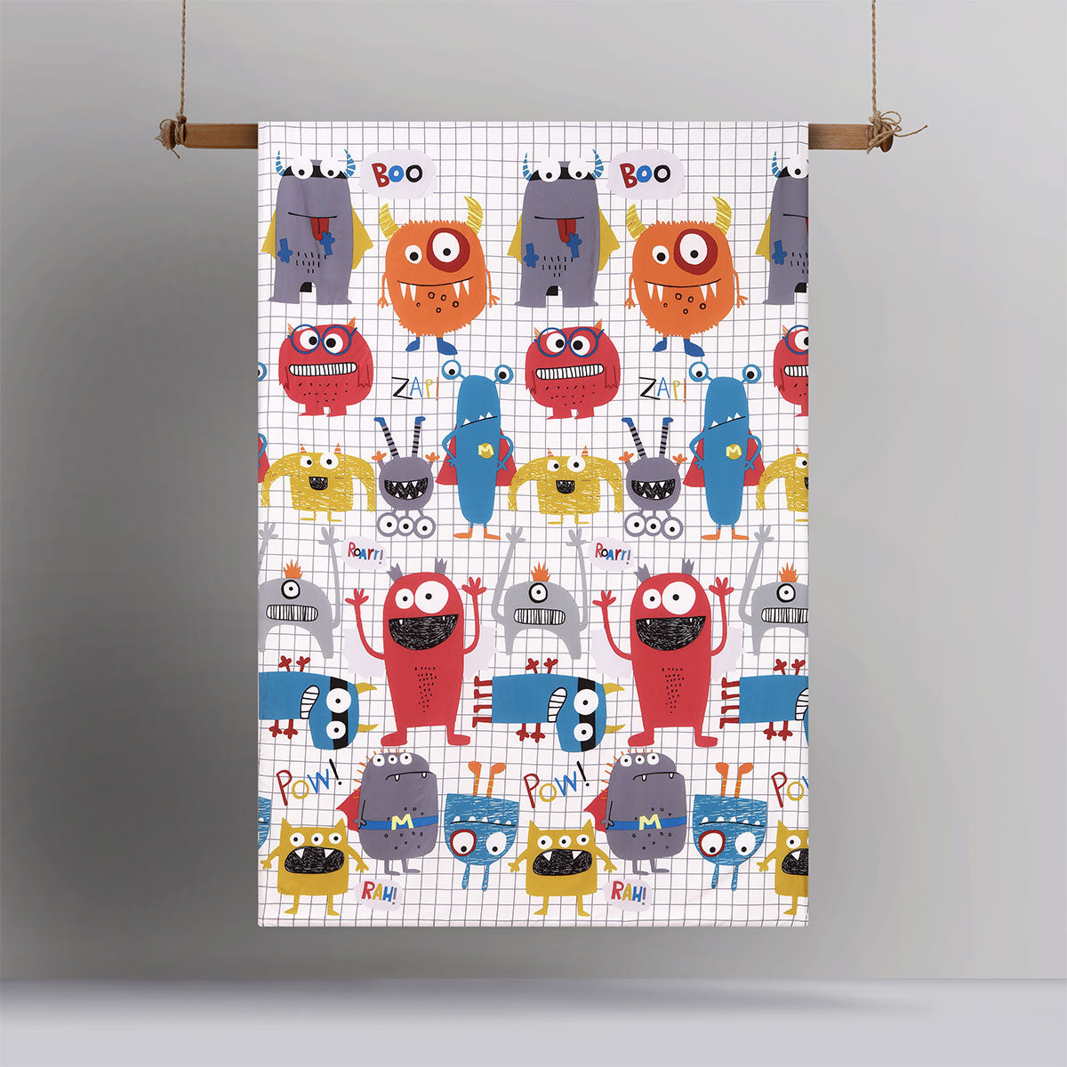 Monster Squad Quilt Cover Set - 3PC Glow in the Dark