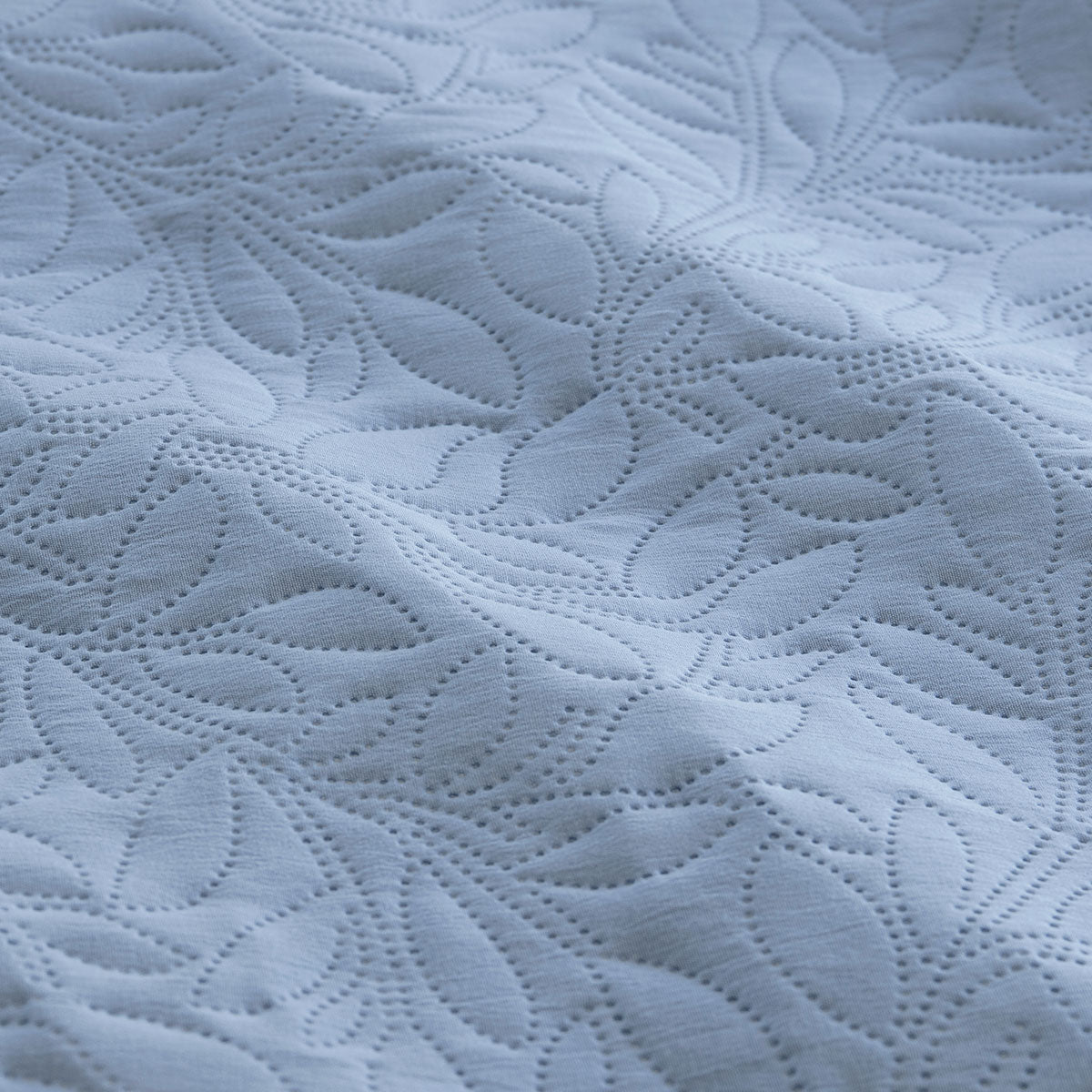 Lottie Bluebell Pinsonic Embossed Quilt Cover Set - 3PC