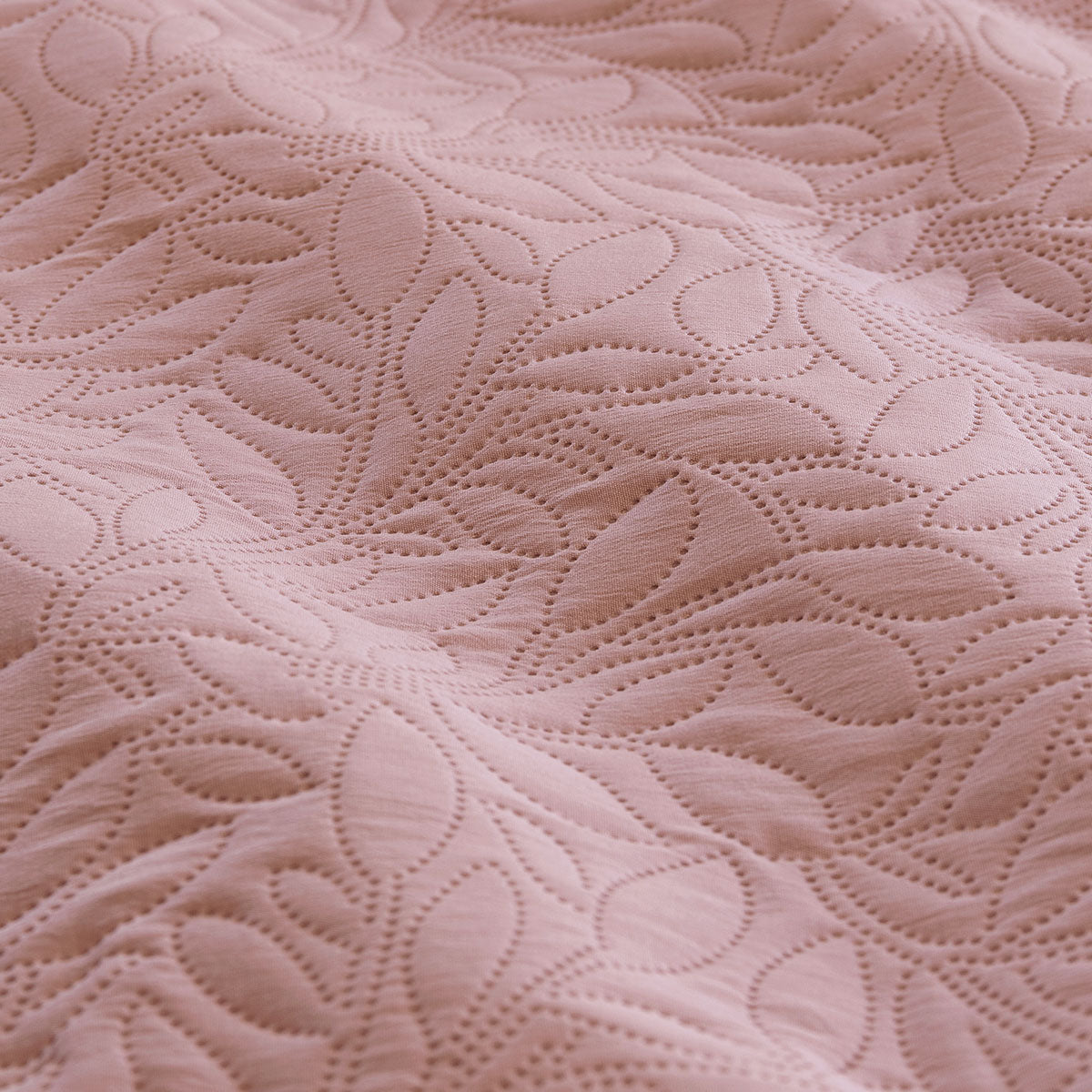 Lottie Blush Pinsonic Embossed Quilt Cover Set - 3PC