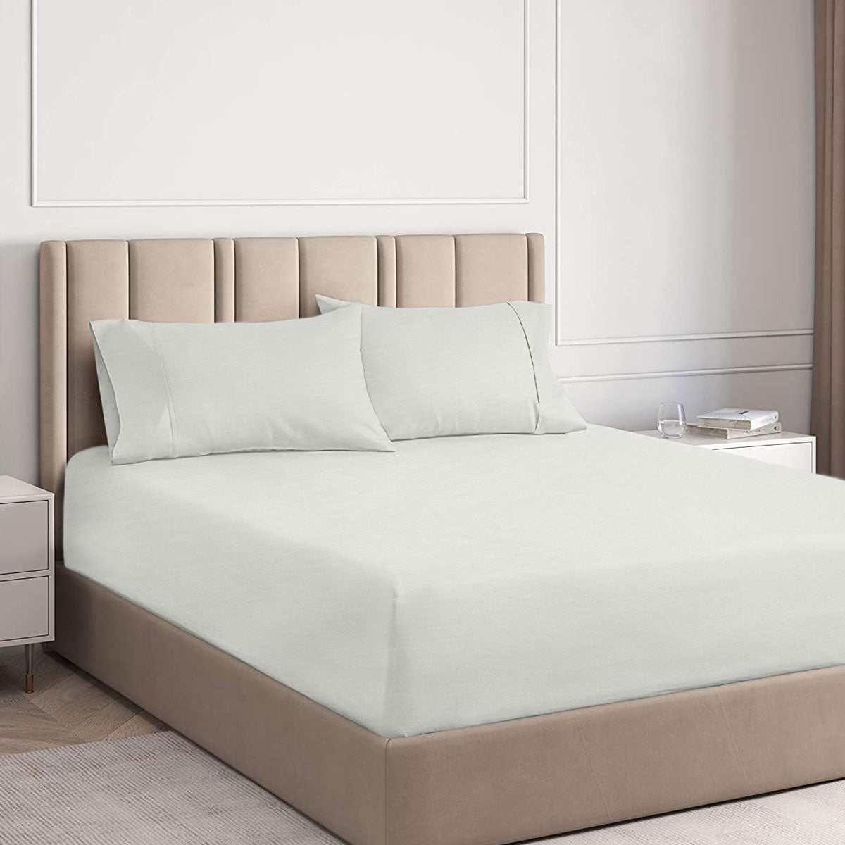 2000TC Cooling Bamboo Combo Set - Silver