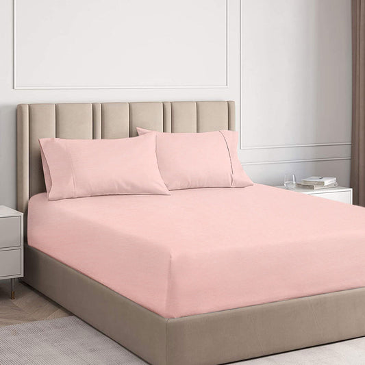 2000TC Cooling Bamboo Combo Set - Tea Rose