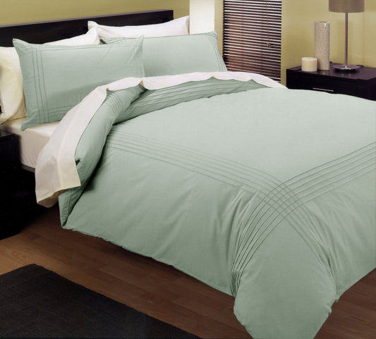Melon Pintuck Quilt Cover Set  - 2PC