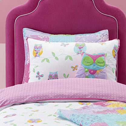 Owl Song Quilt Cover Set - 3PC