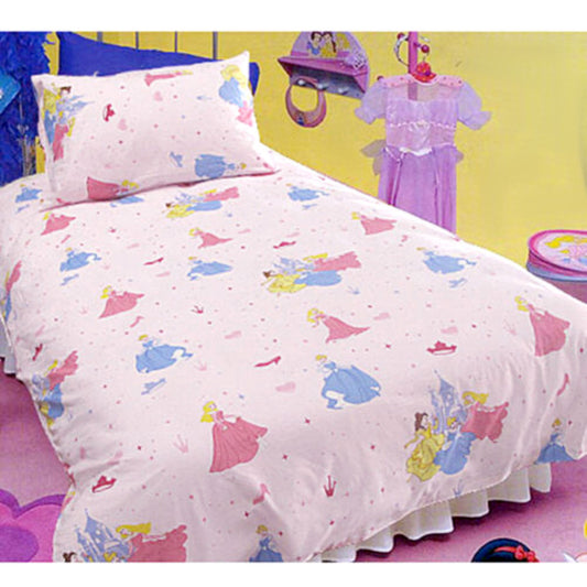 Disney Princess Pink Quilt Cover Set - 2PC