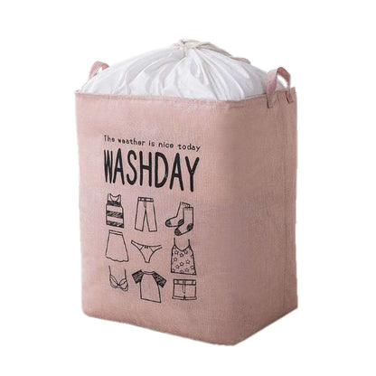 Ex-Large Collapsible Laundry Hamper (Pink)