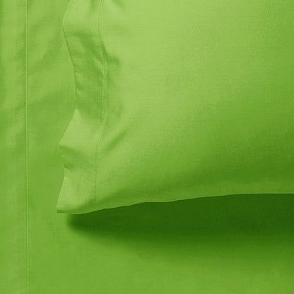 1000TC Ultra Soft Flat & Fitted Sheet Set - Green